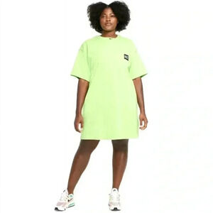 Nike Neon Green Shirt Dress